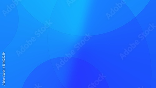 Illustration of a blue glowing background with circles and added effects