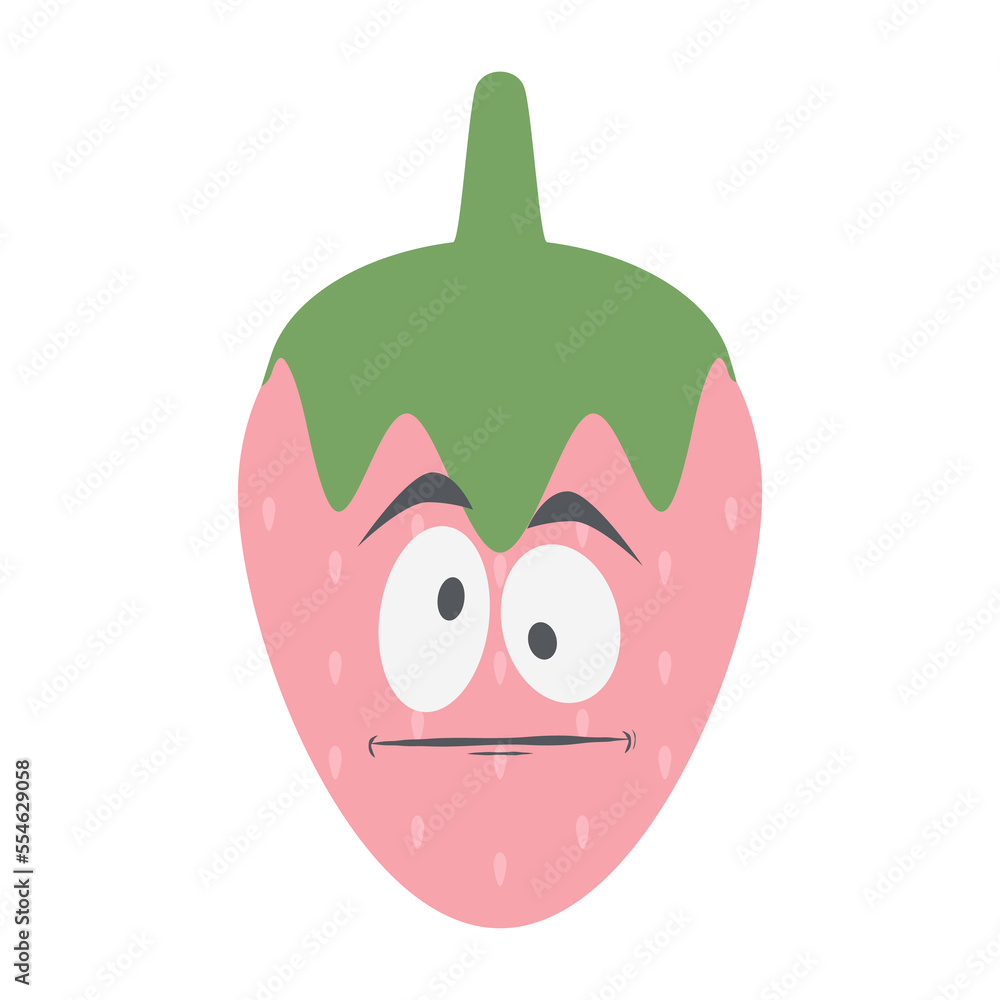 strawberry head emoticon face expression collection strawberry head emoticon face expression collection