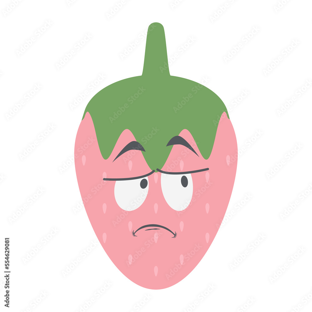 strawberry head emoticon face expression collection strawberry head emoticon face expression collection