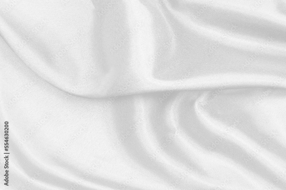 Smooth elegant white silk fabric or satin luxury cloth texture for drapery luxurious abstract design background Smooth elegant white silk fabric or satin luxury cloth texture for drapery luxurious abstract design background