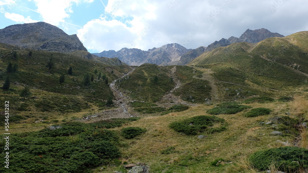 Schnalstal bei Meran in den Südtiroler Alpen Schnalstal bei Meran in den Südtiroler Alpen