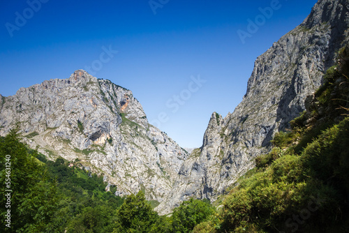 Mountain landscape, Picos de Europa, Asturias, Spain