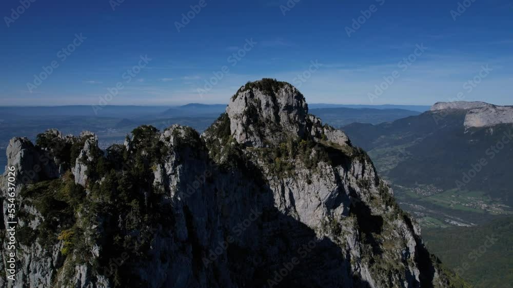 Dents de Lanfon, Plaine du Fier, Lac d'Annecy Dents de Lanfon, Plaine du Fier, Lac d'Annecy