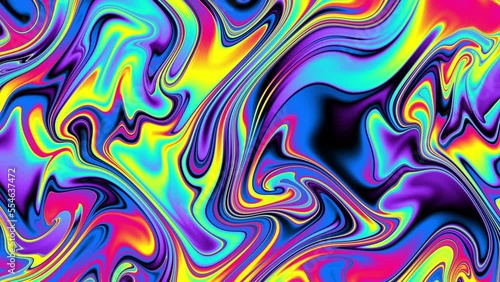 Wallpaper Mural Seamless abstract liquid marble background for loop playback. Torontodigital.ca