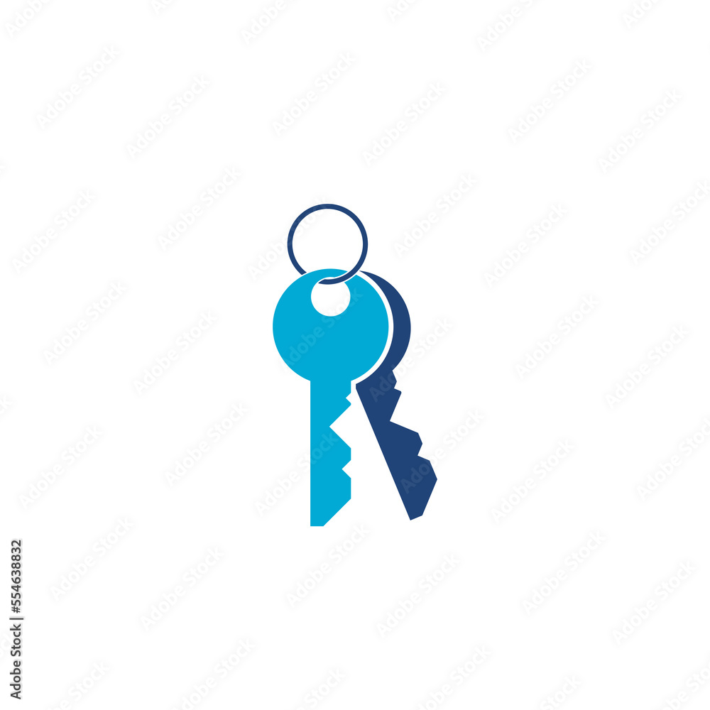 Obraz premium Key chain icon