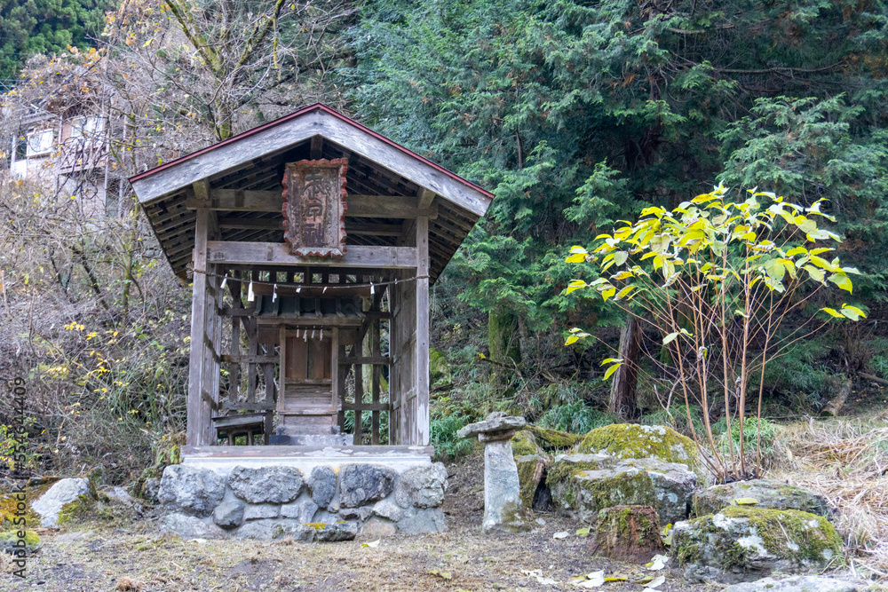 Ooyamanokami shinto shrine near the mount Buko.