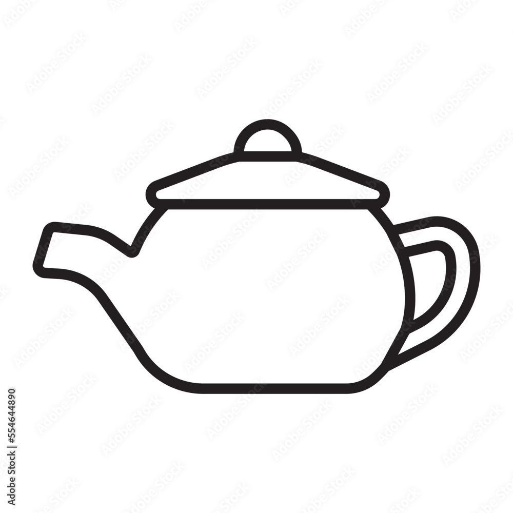Obraz premium teapot icon