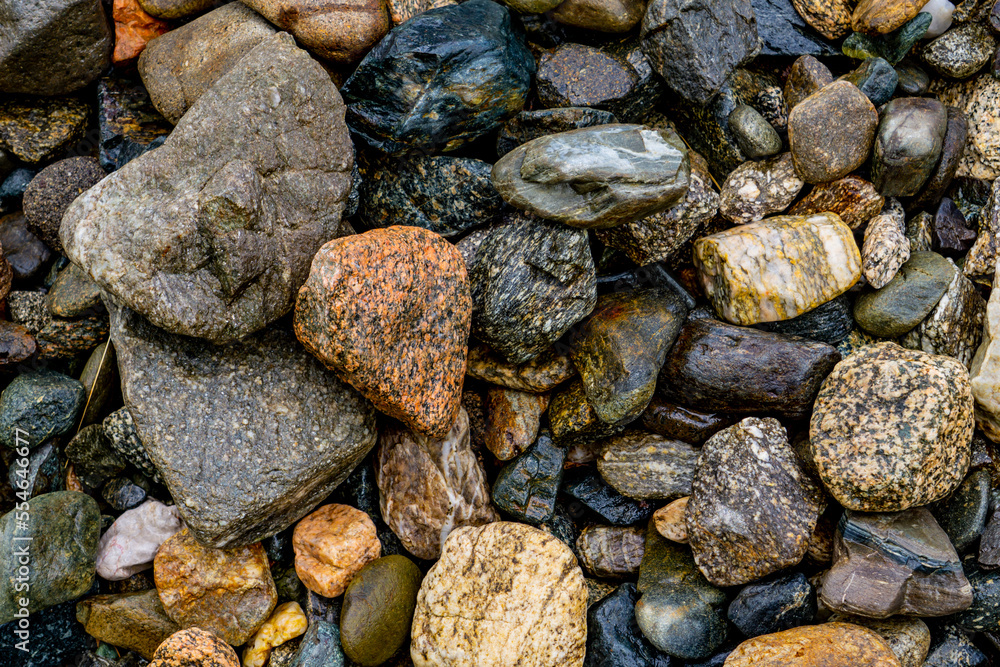 Pebbles on the shore Pebbles on the shore
