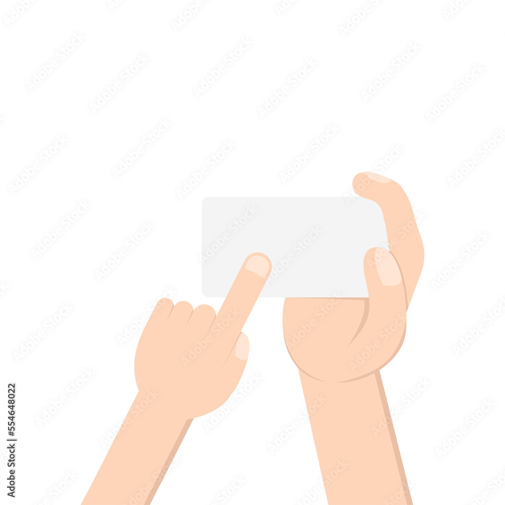right hand holding white blank name business card right hand holding white blank name business card