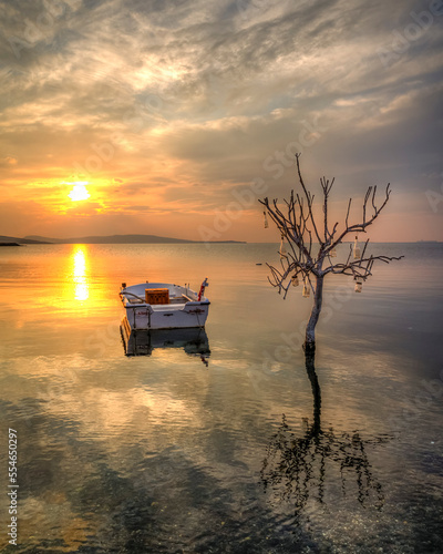 Yeni Sakran Beach view in Izmir Province photo