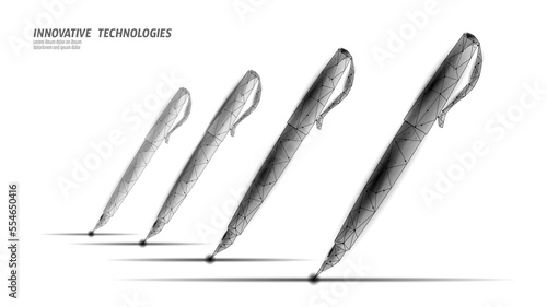 Digital signature writing concept. Sign on tablet touch screen terminal. Digital pen online internet data security drawing device vector illustration
