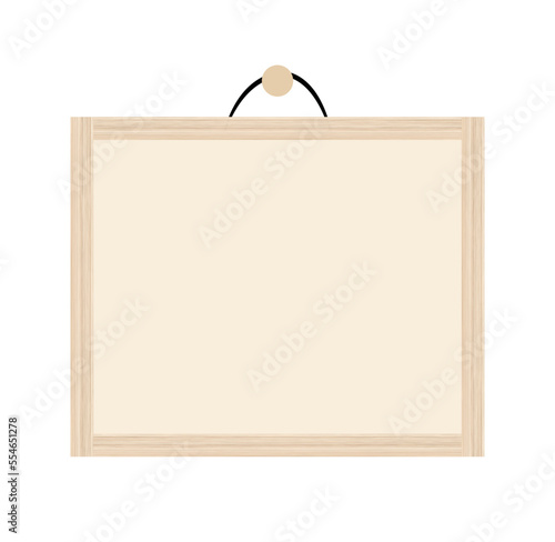 Tablica korkowa ilustracja