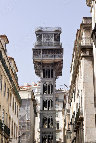 Santa Justa Lift, Elevador de Santa Justa, Lisbon, Portugal