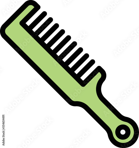 comb Vector Icon Design Illustration