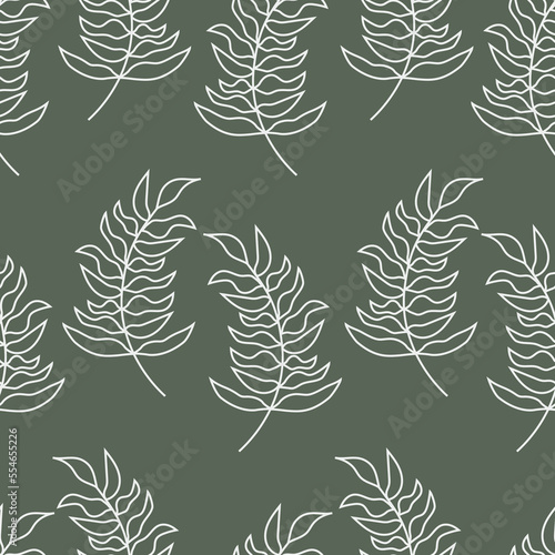 Simple floral seamless pastel colored pattern. Pretty floral background