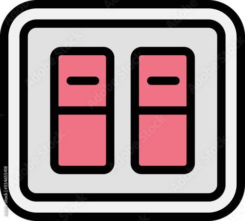 Switch Vector Icon Design Illustration