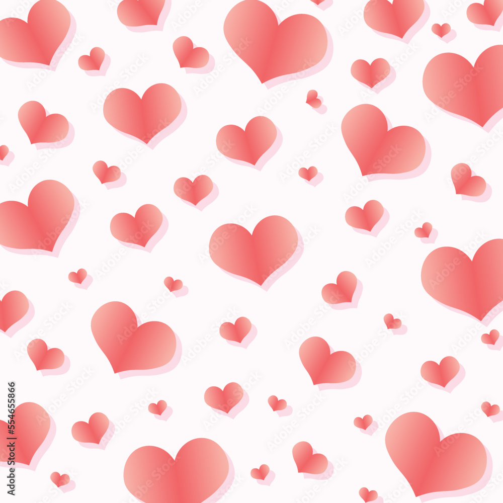 Vector illustration of sweet heart on soft pink background Vector illustration of sweet heart on soft pink background