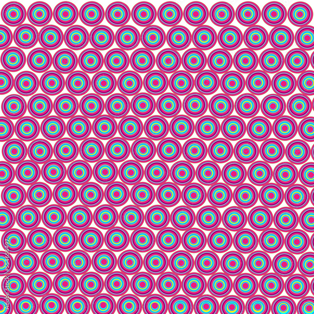 Fondo abstracto retro con círculos de colores rosas. Fondo abstracto retro con círculos de colores rosas.