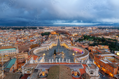 Vatican City Overlooking St. Peter's Square