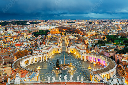 Vatican City Overlooking St. Peter's Square