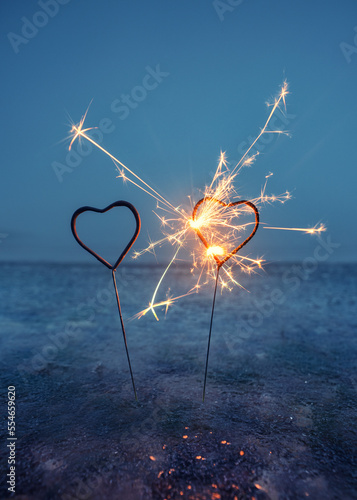 Canvas Print Wunderkerzen