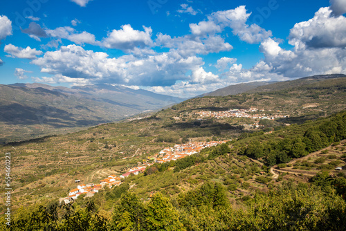 Panoramic landscape photo of the 