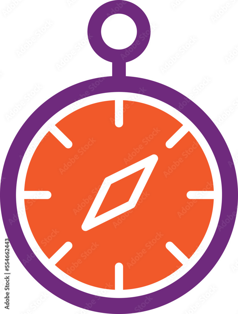 Compass Vector Icon Design Illustration Compass Vector Icon Design Illustration