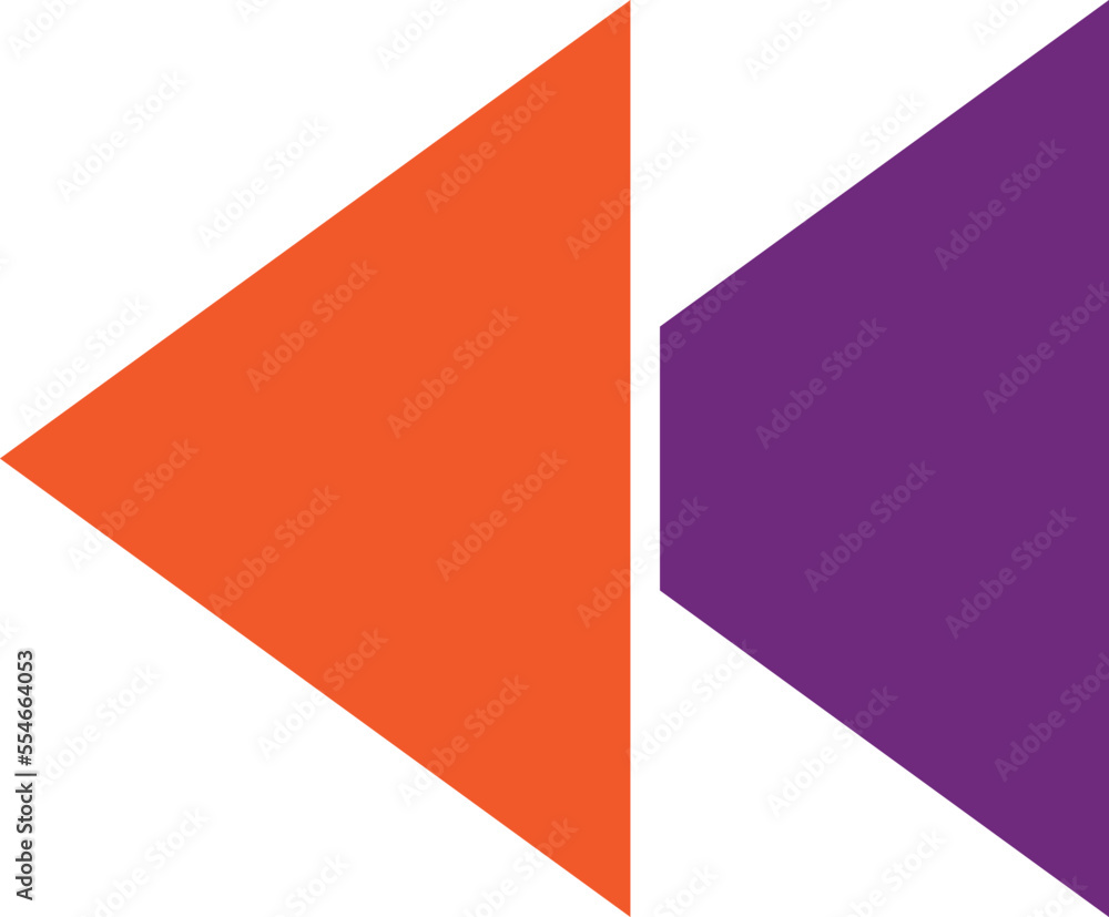Backward Vector Icon Design Illustration Backward Vector Icon Design Illustration