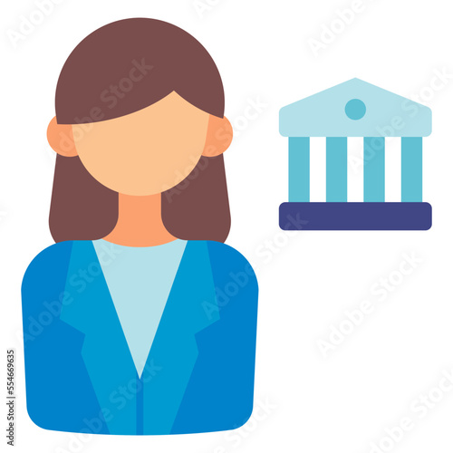 female banker icon