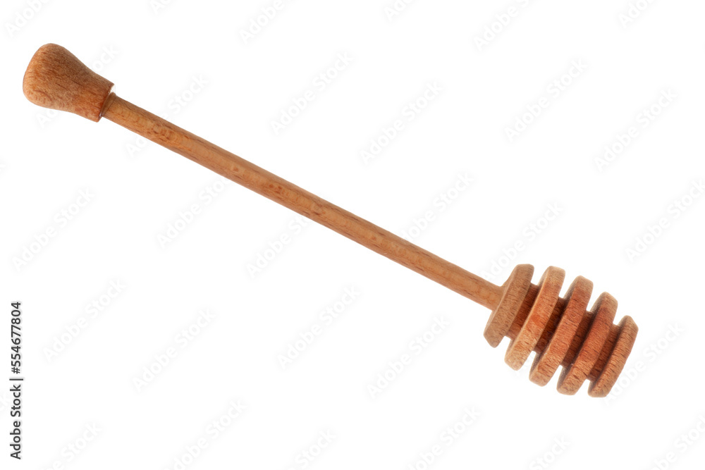 wooden honey dipper isolated, png file wooden honey dipper isolated, png file