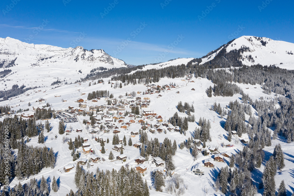 Winter in alps