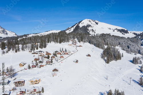 Winter in alps