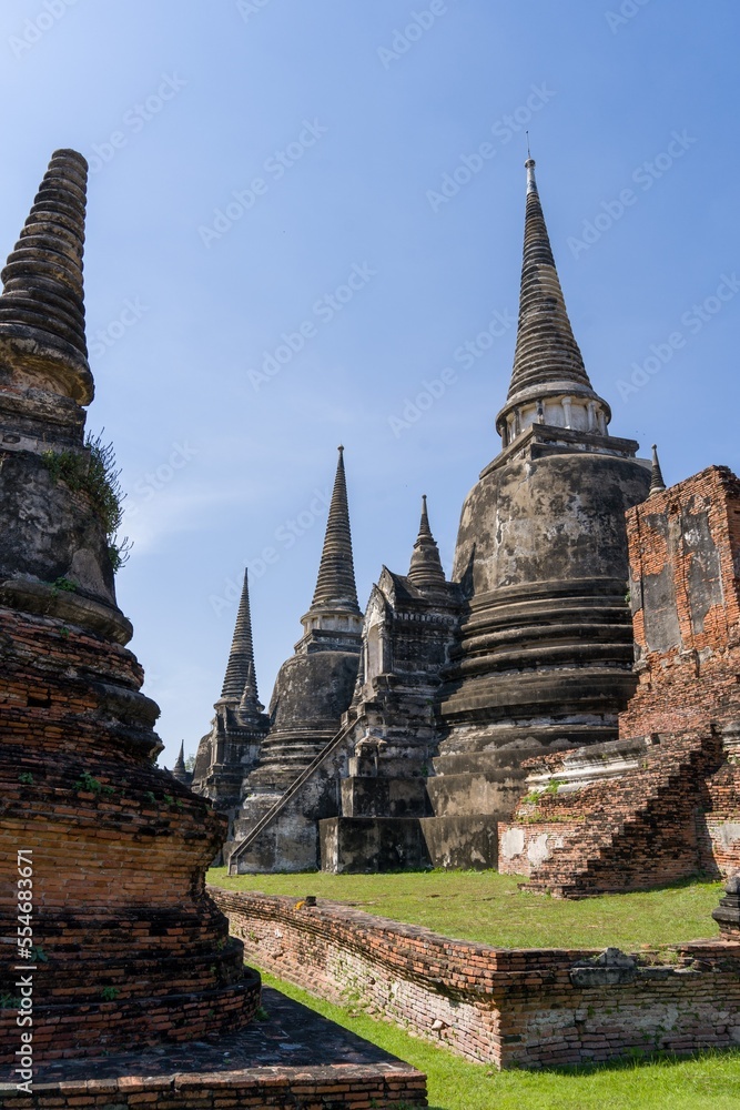 Fototapeta premium Mongkolborphit pagoda in Ayutthaya