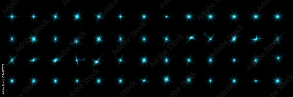 Glowing set of light effects, glare, explosion, sparkle, line, sunburst and stars. Abstract special effect element design. Shining beam with lightning. Set of bright beautiful stars. Glowing set of light effects, glare, explosion, sparkle, line, sunburst and stars. Abstract special effect element design. Shining beam with lightning. Set of bright beautiful stars.