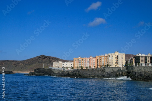 Fototapeta Naklejka Na Ścianę i Meble -  Visiting Las Palmas city - Workers' homes,canari island, ,Gran canary,Spain,europe