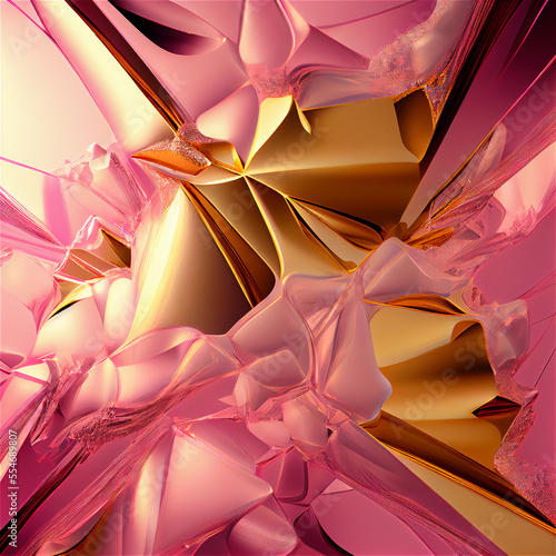 soft precious pink and gold...