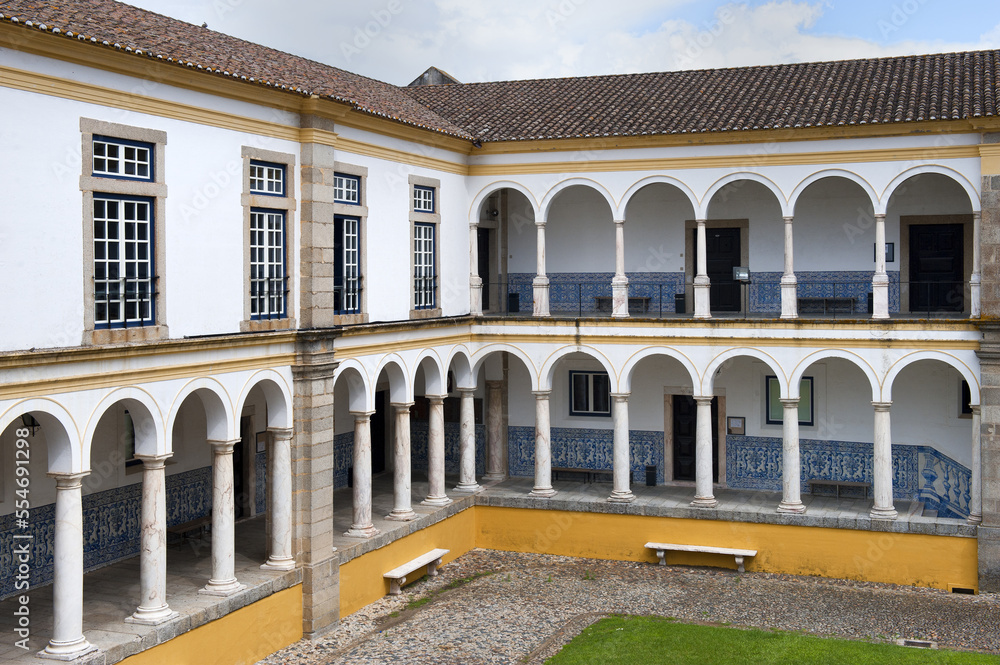 Evora Jesuit University, Courtyard, Alentejo, Portugal