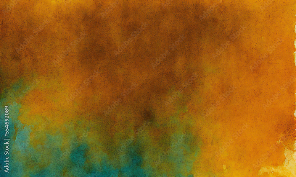 Orange and blue texture, AI Generated