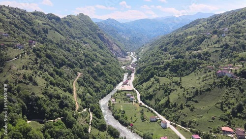 view from the top of the mountain