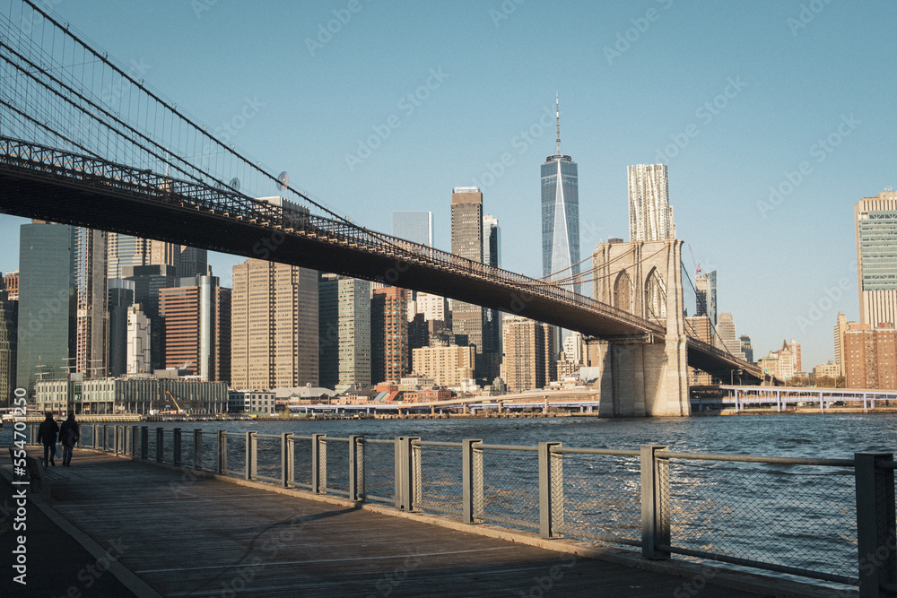 Skyline Brooklyn bridge Skyline Brooklyn bridge