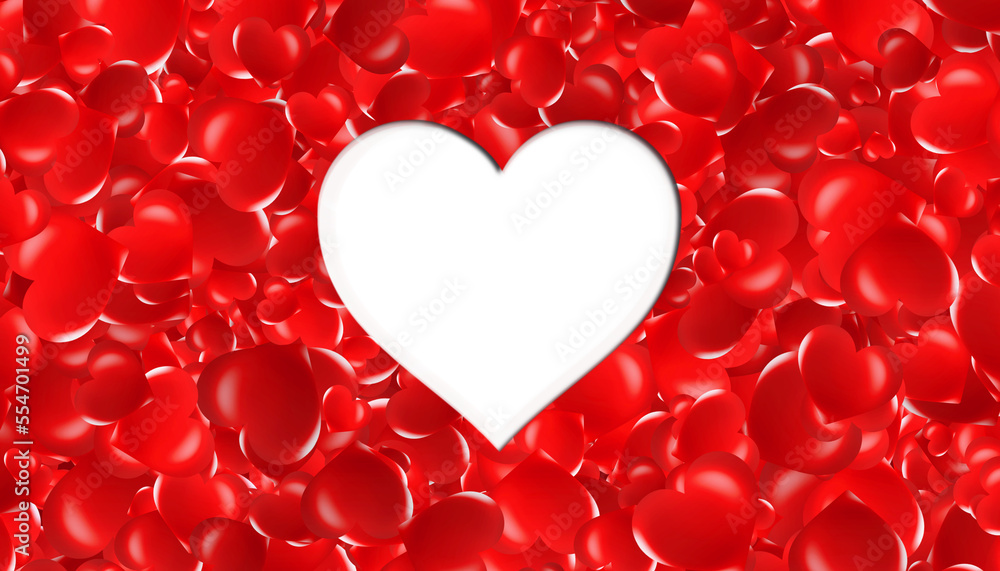 3d red heart with hole in center full frame of valentines day decoration isolated on white background 3d red heart with hole in center full frame of valentines day decoration isolated on white background