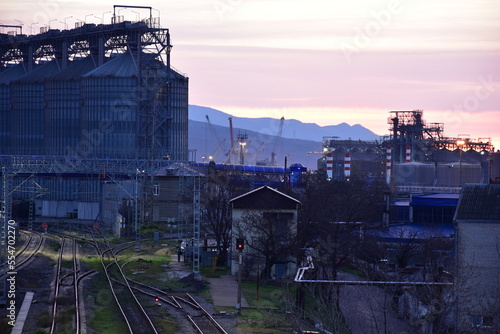 Industrial zone. 