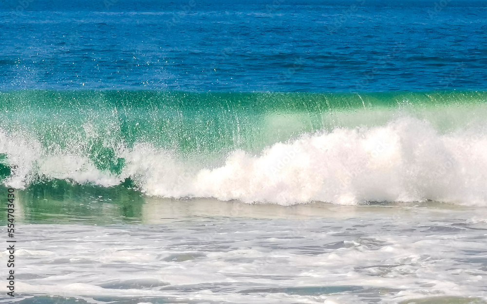 Extremely huge big surfer waves at beach Puerto Escondido Mexico. Extremely huge big surfer waves at beach Puerto Escondido Mexico.