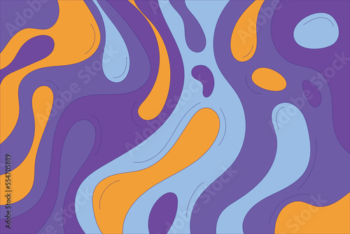 Groovy textures background. psychedelic wave pattern