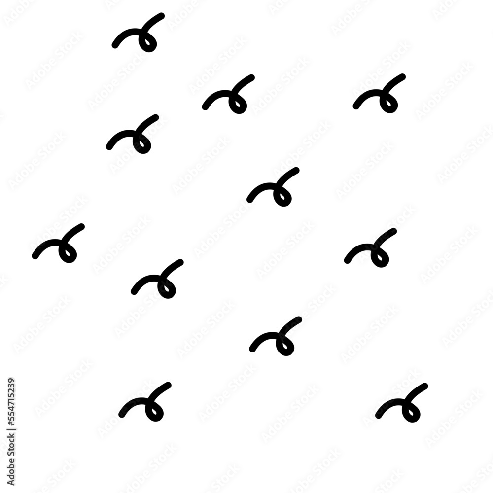 silhouettes of flying group birds silhouettes of flying group birds