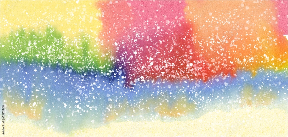 Fototapeta premium Abstract watercolor texture as background.