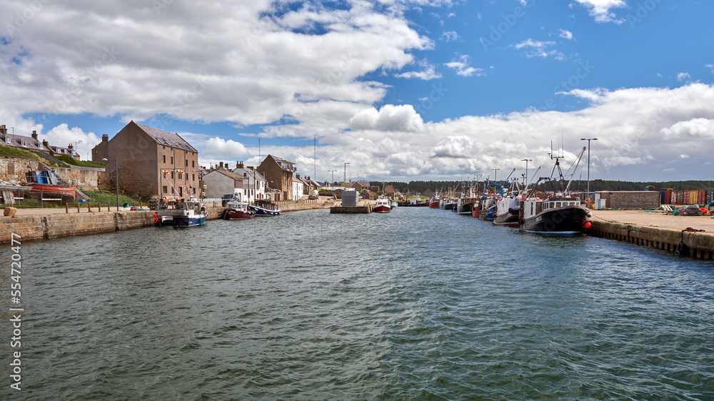 Obraz premium Burghead Harbour