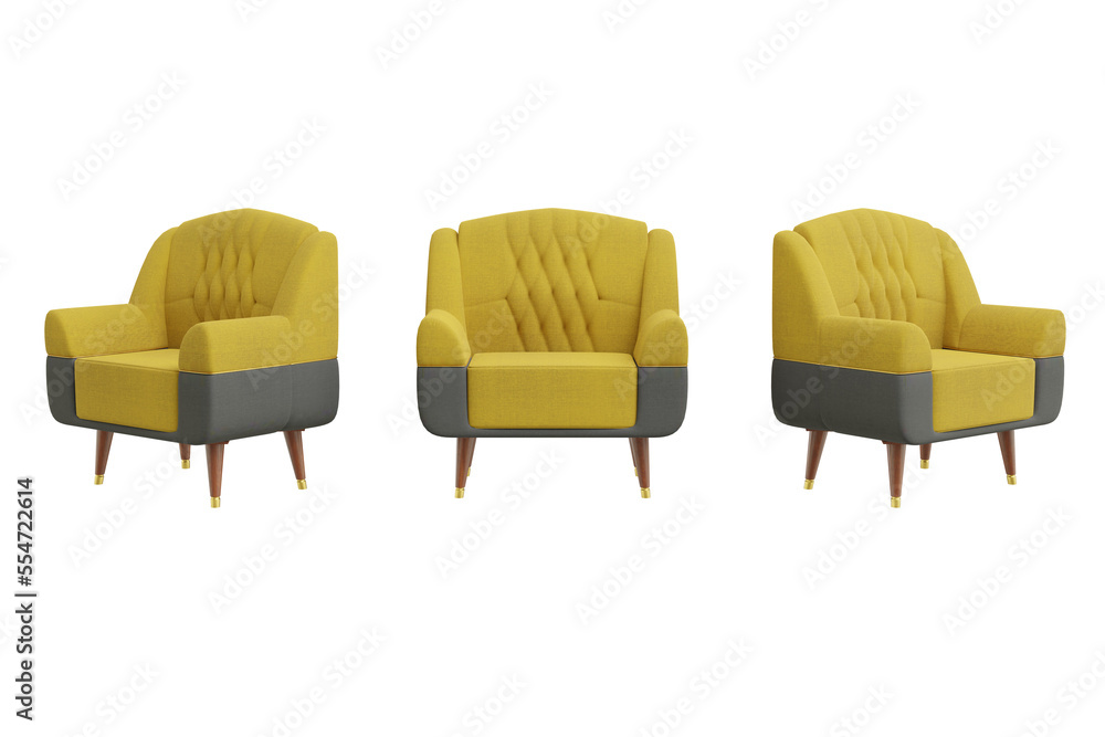 Fototapeta premium Living room interior has sofa in 3d rendering