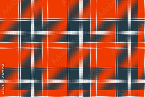 Plaid background, check seamless pattern. Vector fabric texture for textile print, wrapping paper, gift card or wallpaper.