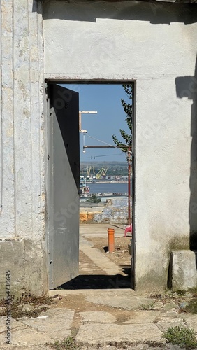 door to the sea